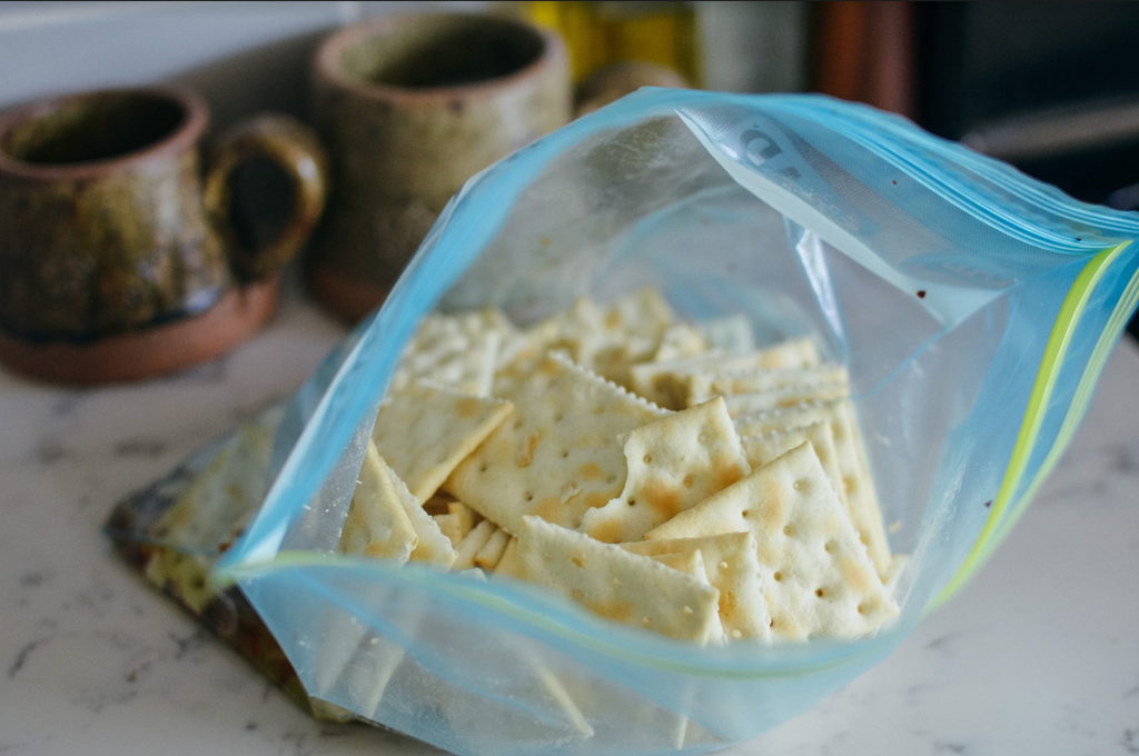 Alabama Fire Crackers- saltine crackers in plastic bag