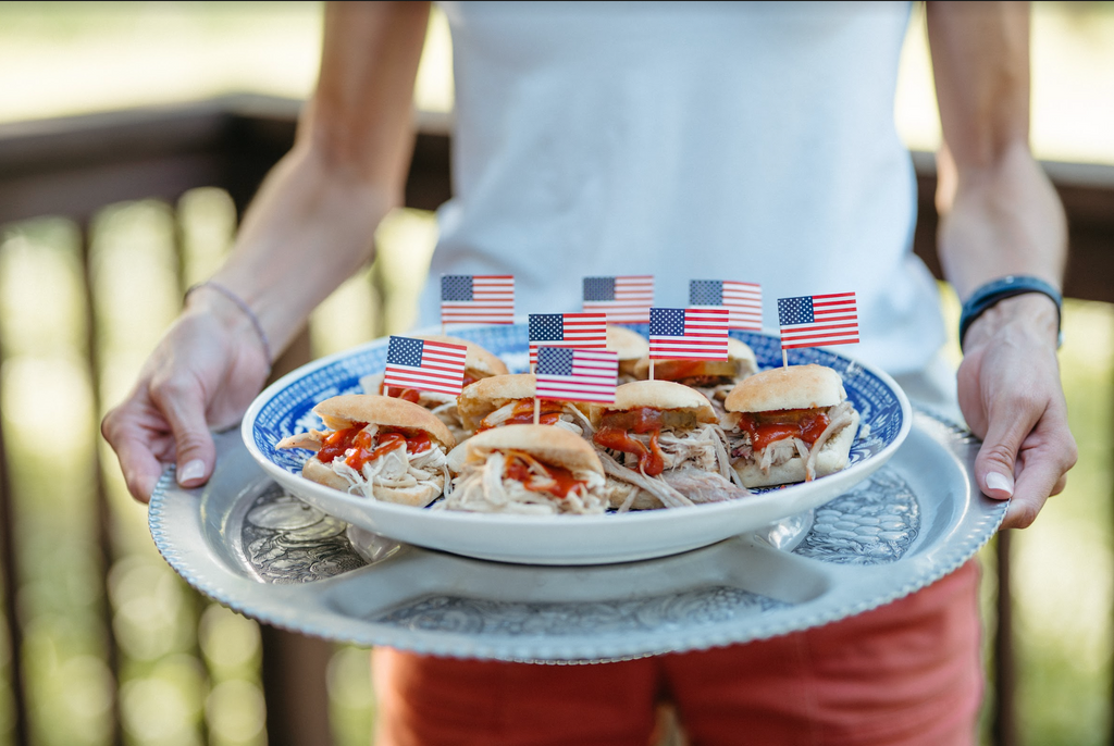 Table & Thyme's 4th of July Grill Out Package pulled pork sliders