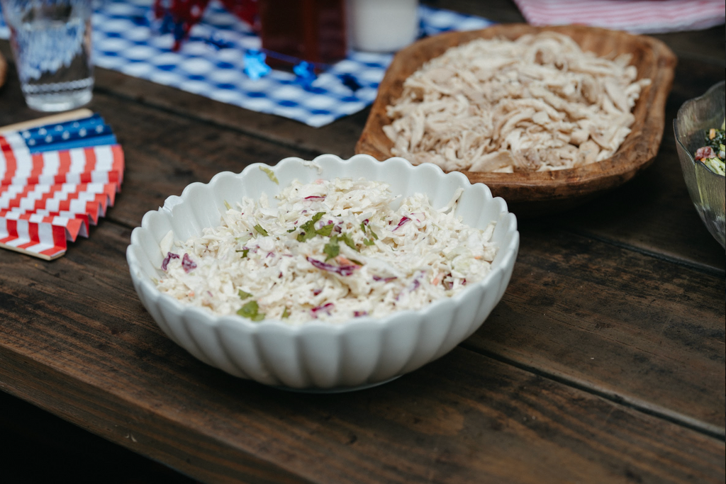 Table & Thyme's 4th of July Grill Out Package Coleslaw