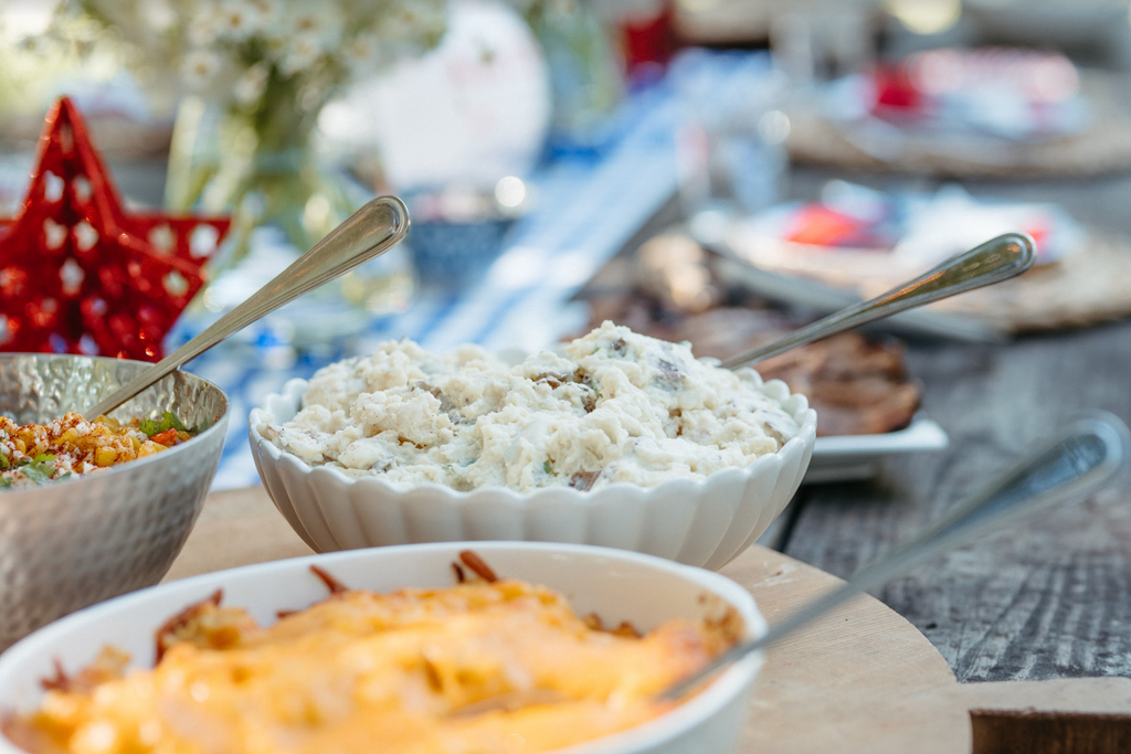 Table & Thyme's 4th of July Grill Out Package potato salad