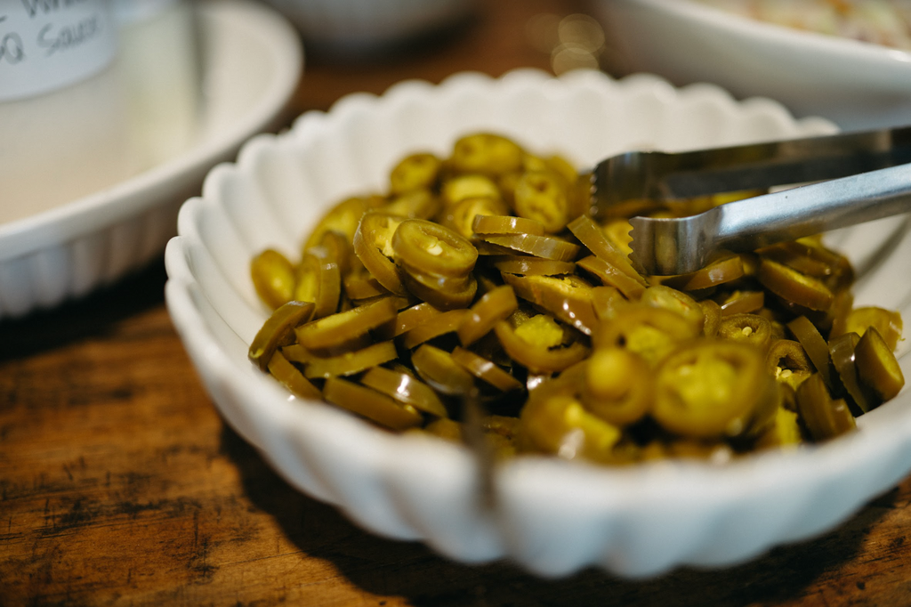Host a Work Lunch The Right Way with Table & Thyme pickled jalapeno
