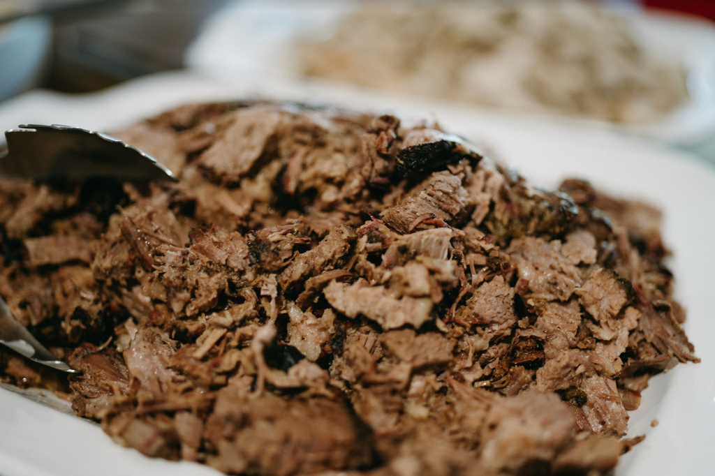 Host a Work Lunch The Right Way with Table & Thyme chopped brisket