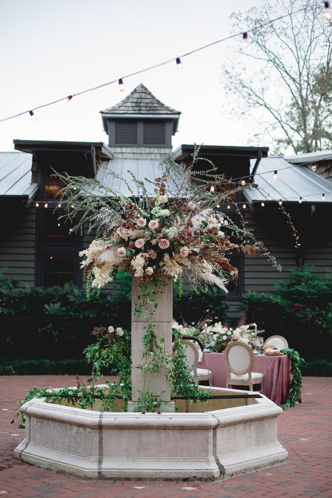 Alabama Magazine Windwood Wedding Fountain