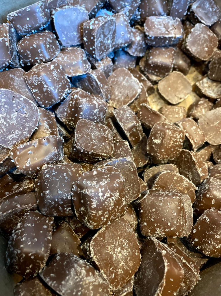 Table and thyme chocolate salted caramels