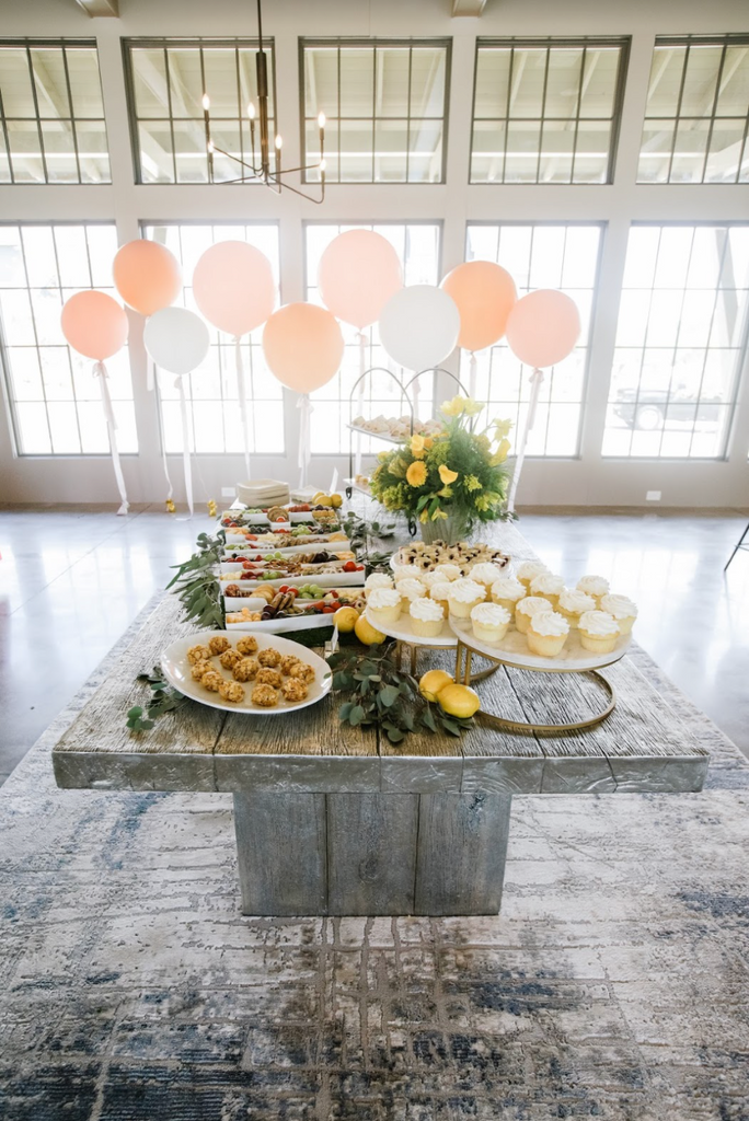 baby shower grazing table