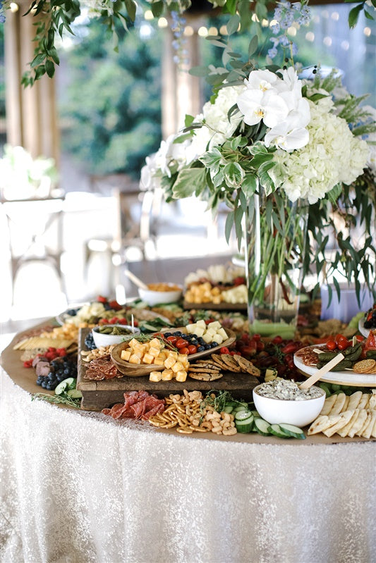 wedding grazing table