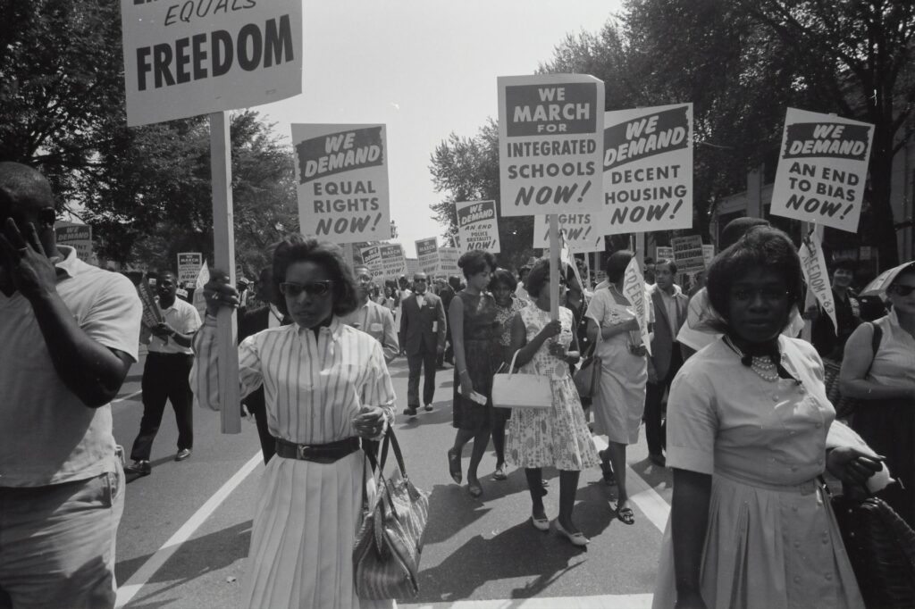 civil rights historical photograph