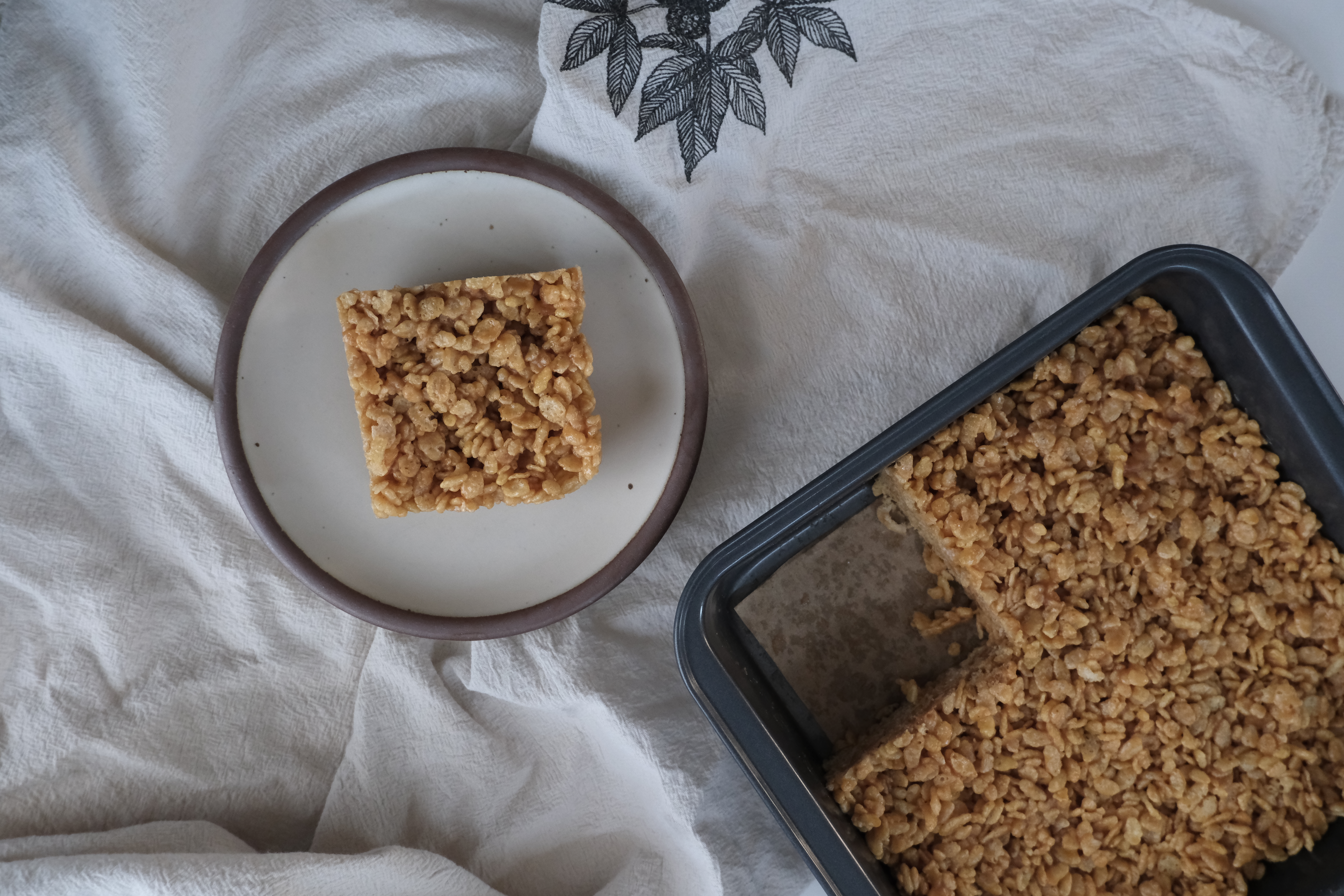 When it comes to Rice Krispie Squares, it's usually all about the marshmallows, but this time it's all about the PB.